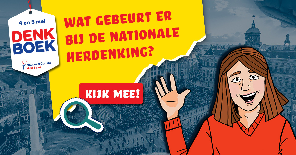 Kijkwijzer van de Dam op 4 mei | 4 en 5 mei Denkboek